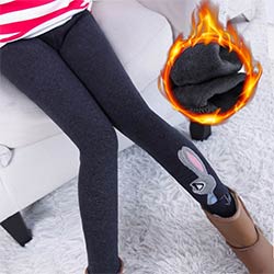 legging fille chaud